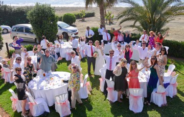 Toni & Michelle's Wedding at Villa 382 in Argaka