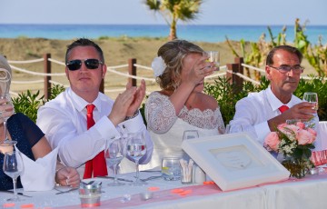 Toni & Michelle's Wedding at Villa 382 in Argaka