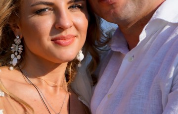 A Romantic Wedding at Aphrodite's Rock