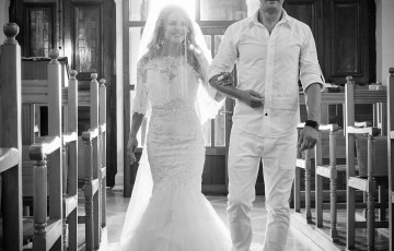A Romantic Wedding at Aphrodite's Rock