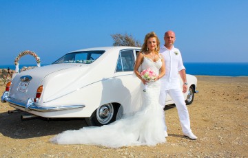 A Romantic Wedding at Aphrodite's Rock