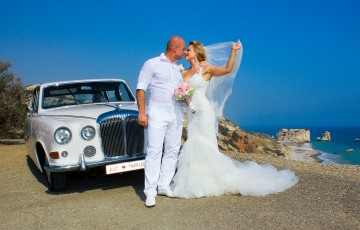 A Romantic Wedding at Aphrodite's Rock