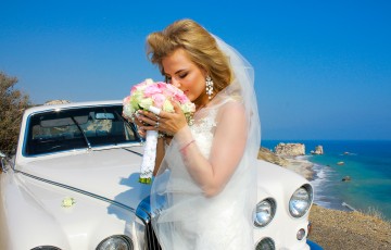 A Romantic Wedding at Aphrodite's Rock