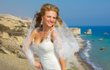 A Romantic Wedding at Aphrodite's Rock