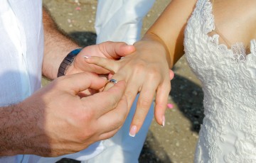A Romantic Wedding at Aphrodite's Rock