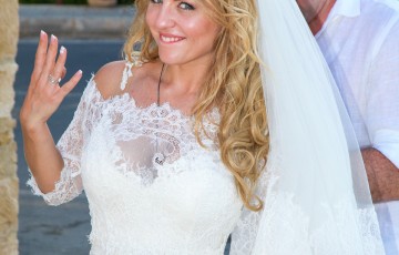 A Romantic Wedding at Aphrodite's Rock