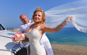 A Romantic Wedding at Aphrodite's Rock