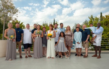 Vicky & Alberts Wedding at Villa 129755