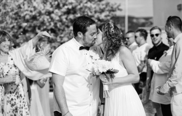 Vicky & Alberts Wedding at Villa 129755