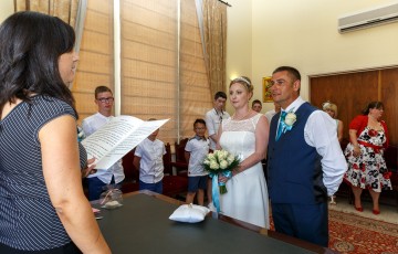 Wayne & Grace's wedding at Paphos Town hall