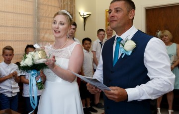 Wayne & Grace's wedding at Paphos Town hall