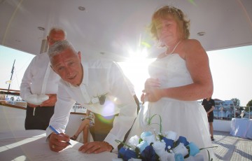Wayne & Sharon's Wedding on the Sea Star Yacht