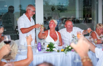 Andrew & Lees Renewal of Wedding Vows