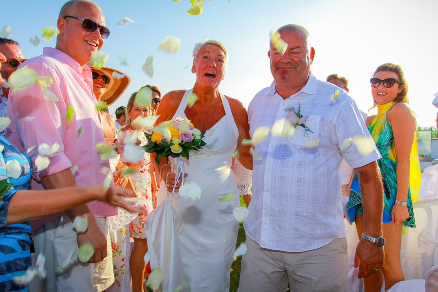 Andrew & Lees Renewal of Wedding Vows