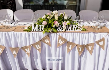 Villa Wedding Reception Inspiration