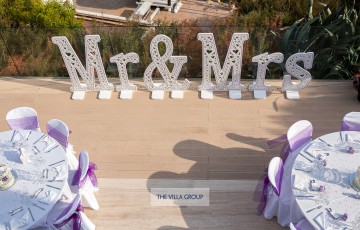 Villa Wedding Reception Inspiration