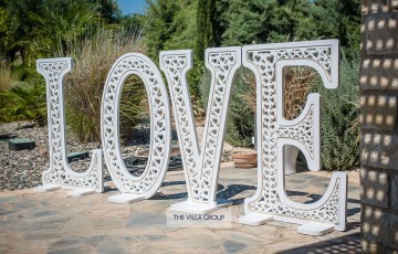 Villa Wedding Reception Inspiration