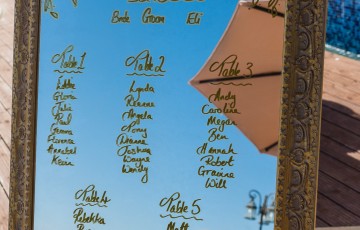 Villa Wedding Reception Inspiration