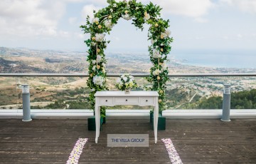 Villa Wedding Reception Inspiration