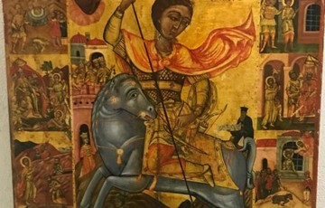 Icon of St George returns to Cyprus after confiscation in Switzerland