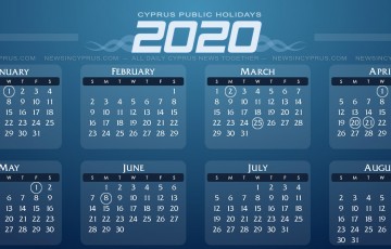 Cyprus Public Holidays 2020 - Dates