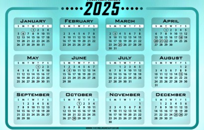 Public Holidays 2025