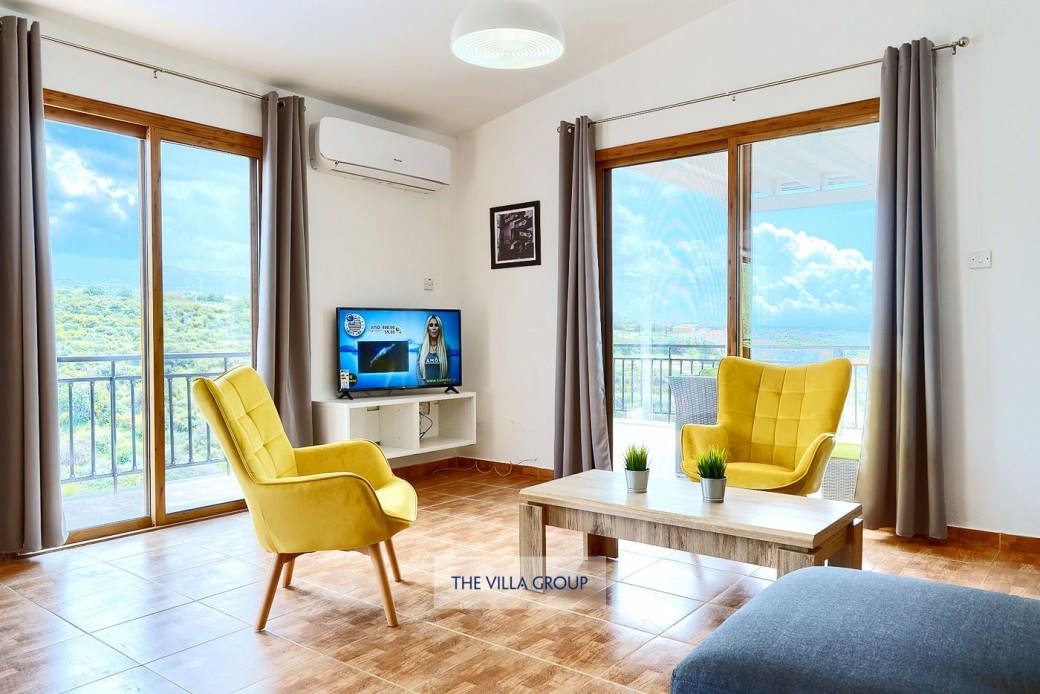 Open plan living, dining and kitchen area