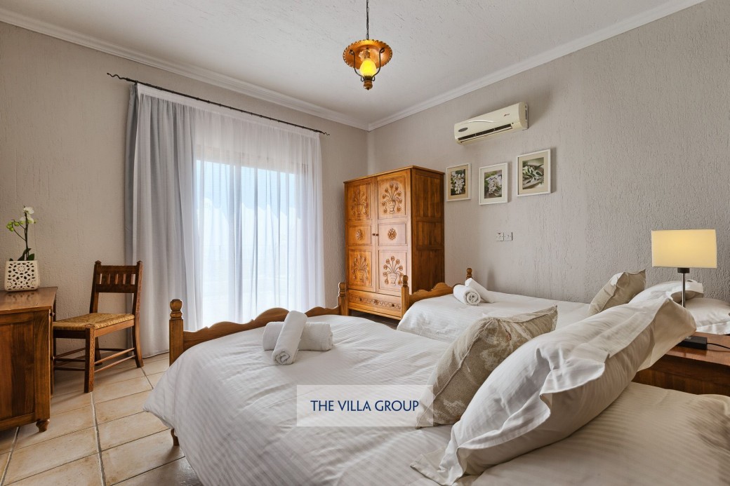 First floor twin bedroom