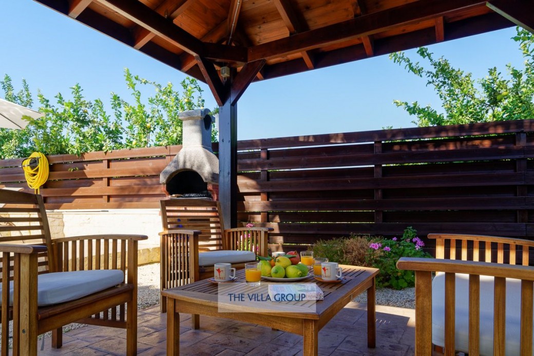 Comfortable outdoor seating