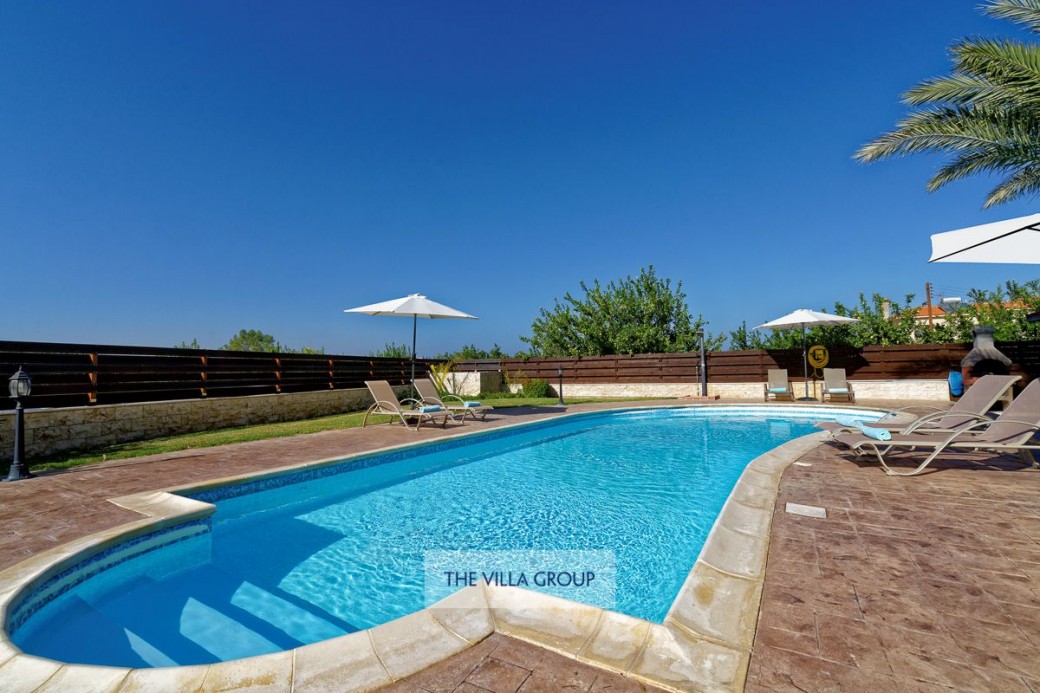 Roman steps into the swimming pool