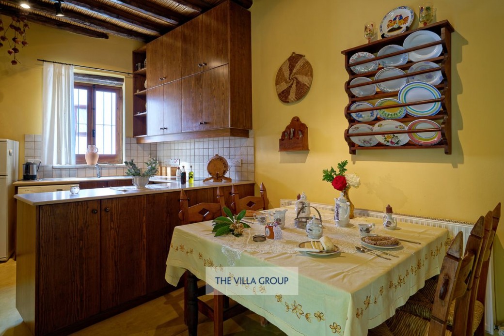 Kitchen and dining area