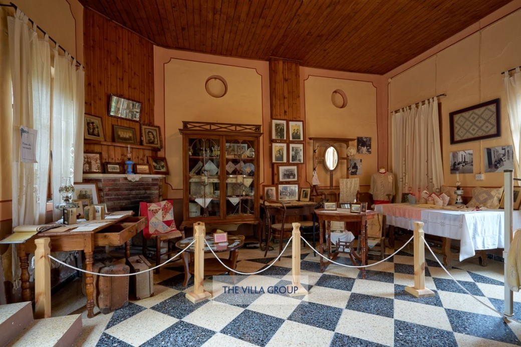 One of many fascinating rooms in the museum