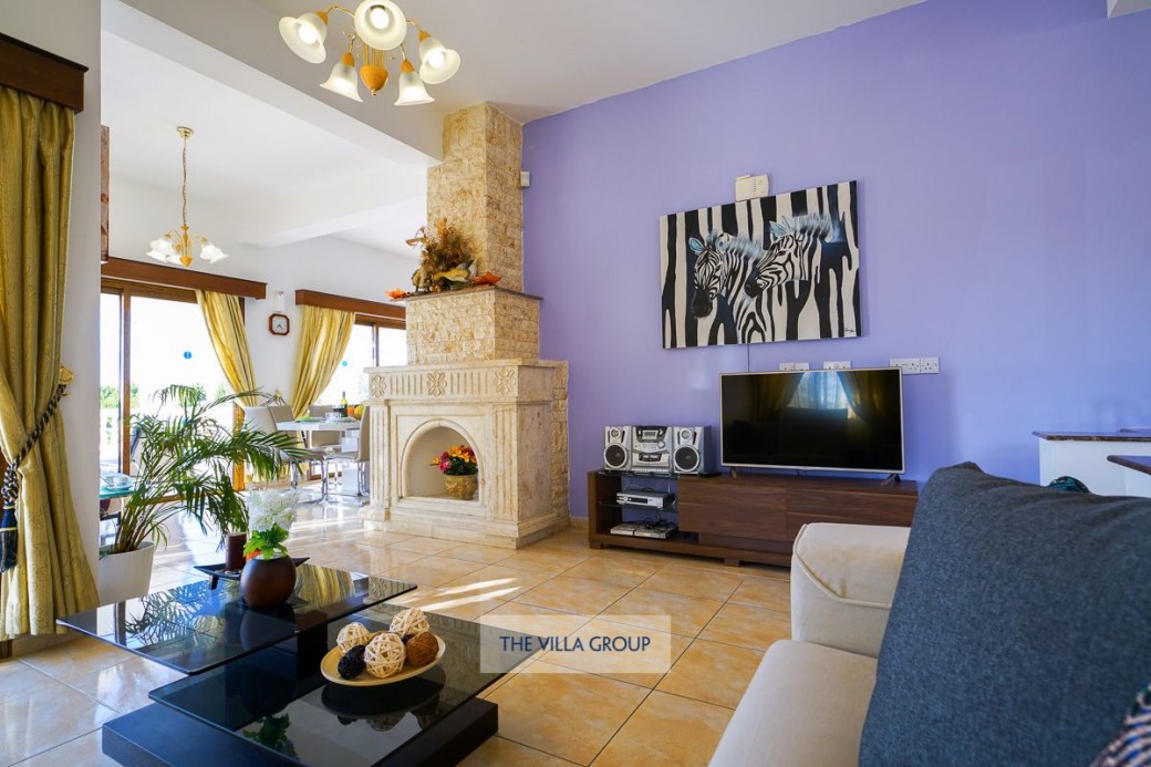 Open plan living areas