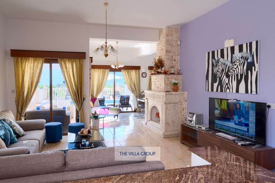 Spacious living area