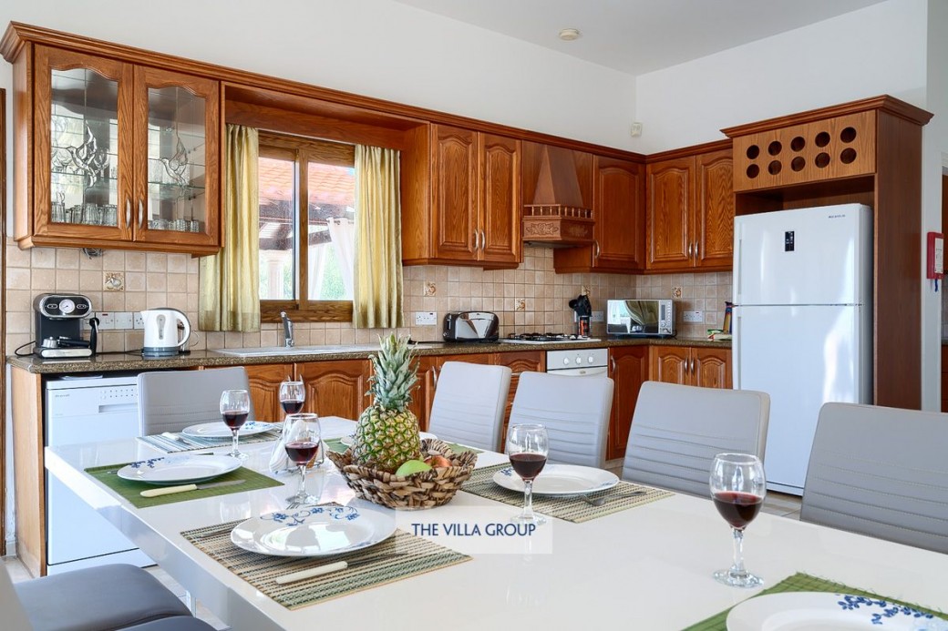 Kitchen equipped with everything needed for a self-catering holiday