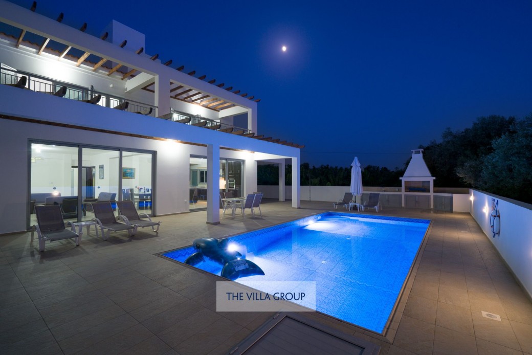 Plenty of outside space at each villa