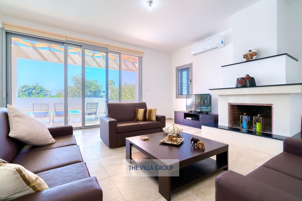 Open plan living area