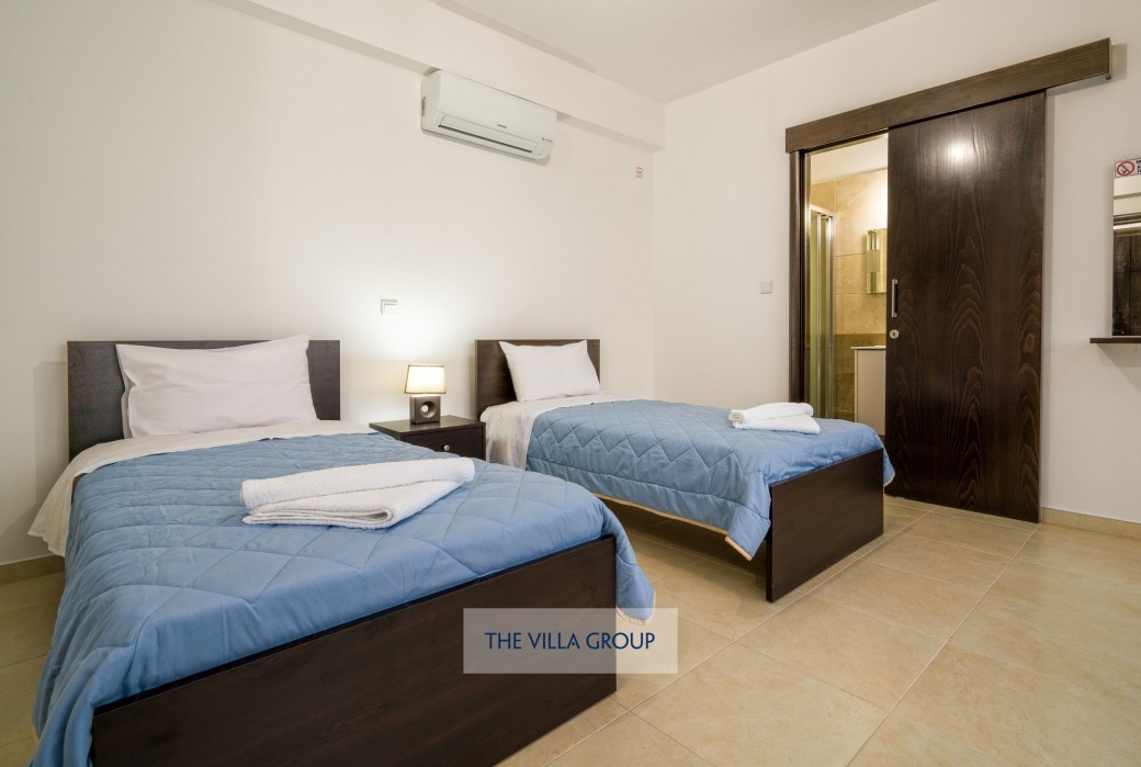 Air conditioning in each villa