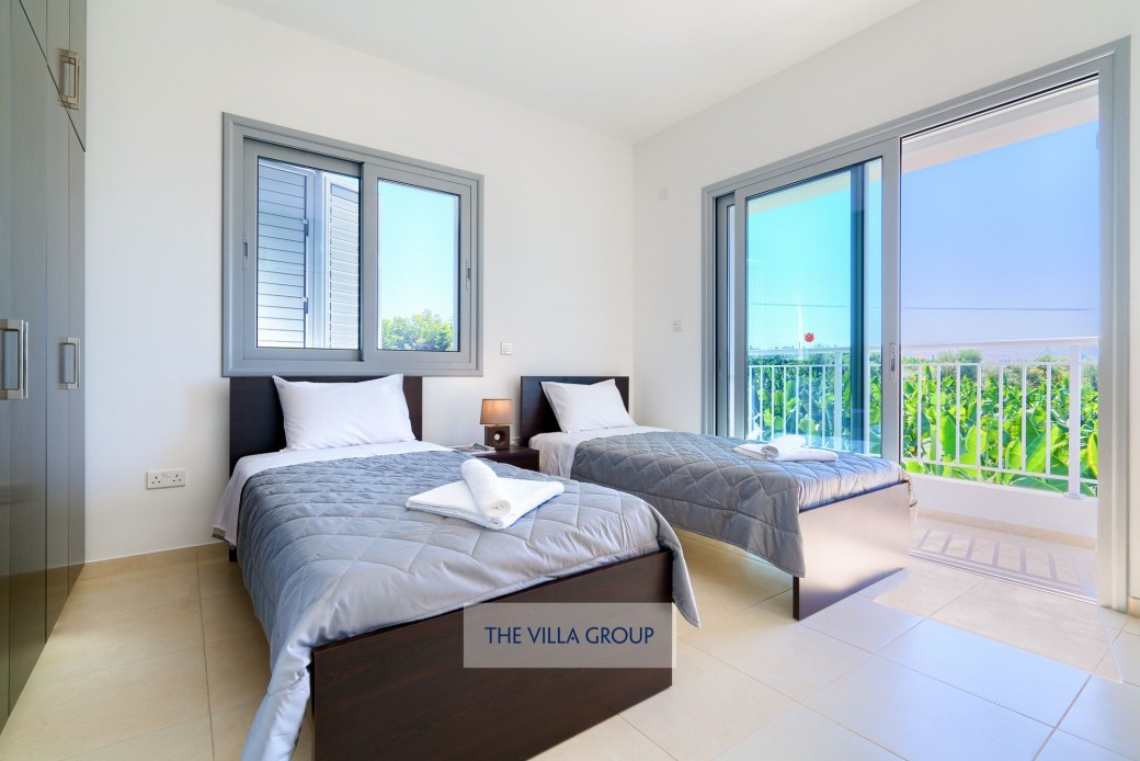 Each property has a similar layout, with the colour of the furnishings differing slightly
