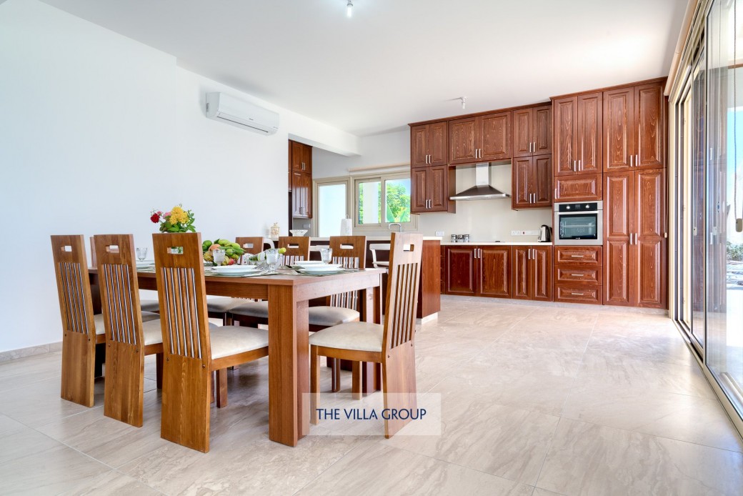 Open plan living, kitchen and dining areas