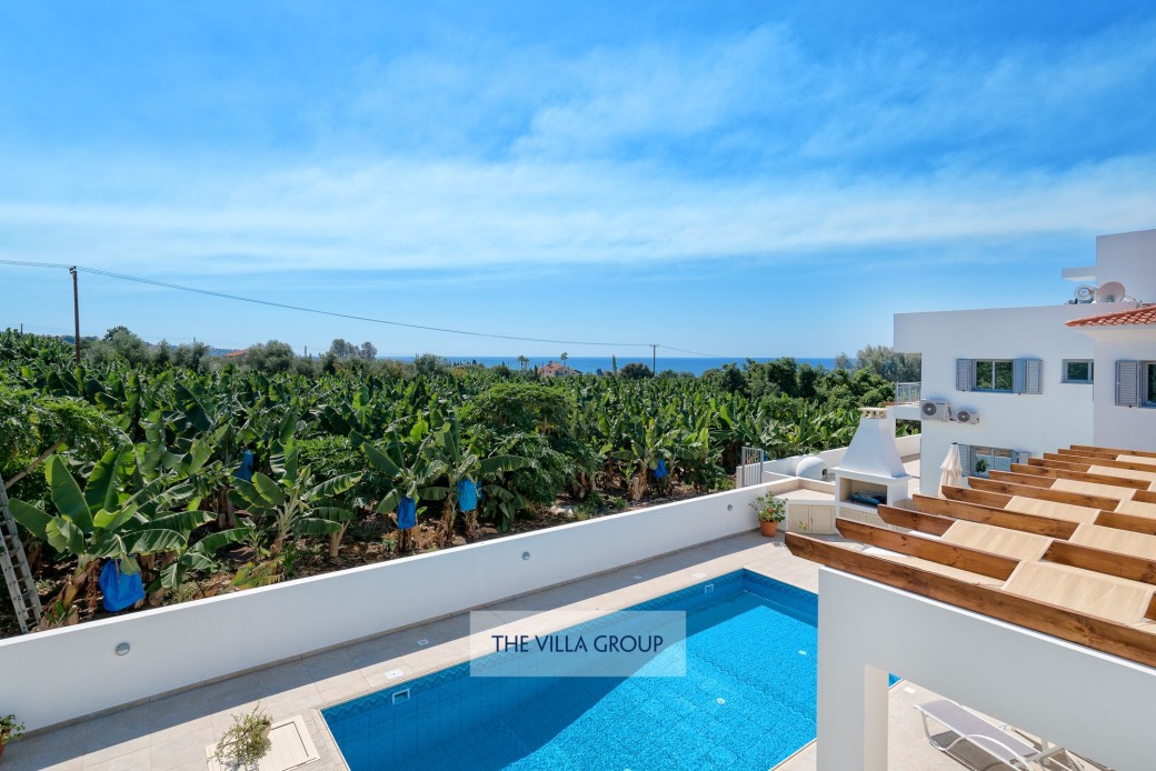 Views of the surrounding countryside and Mediterranean Sea