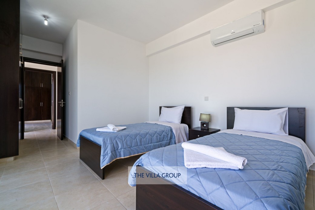Spacious bedrooms