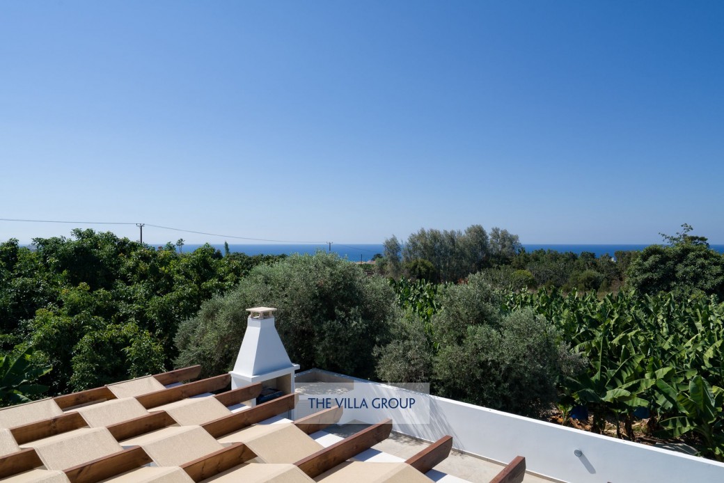 Views from the villa's balcony