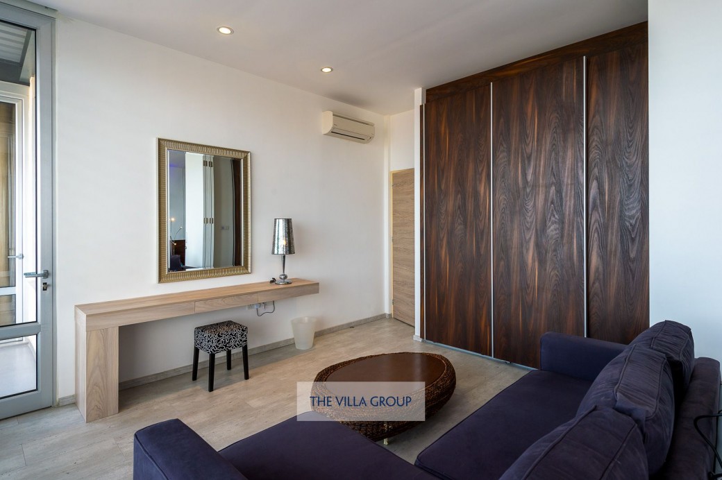 Master bedroom suite