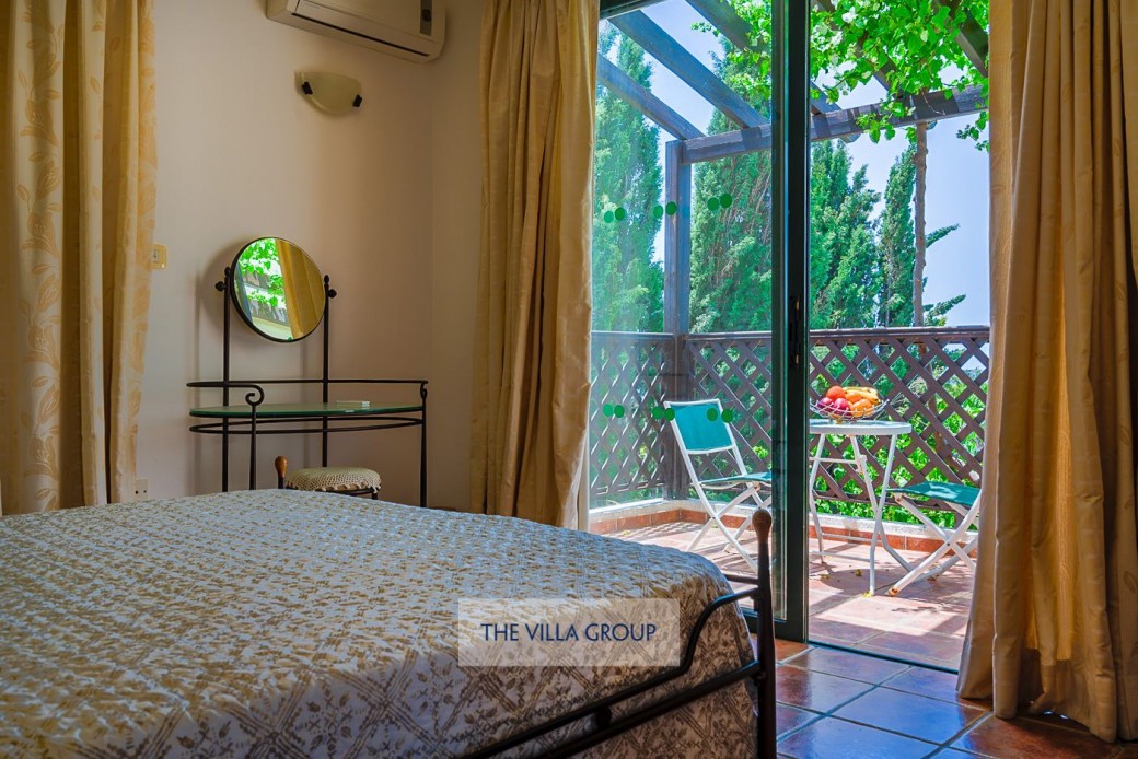 Private balcony