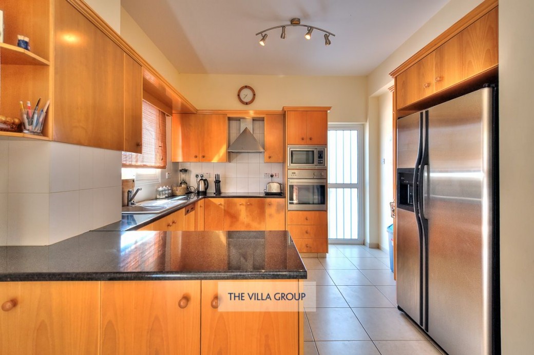 Kitchen equipped with modern appliances