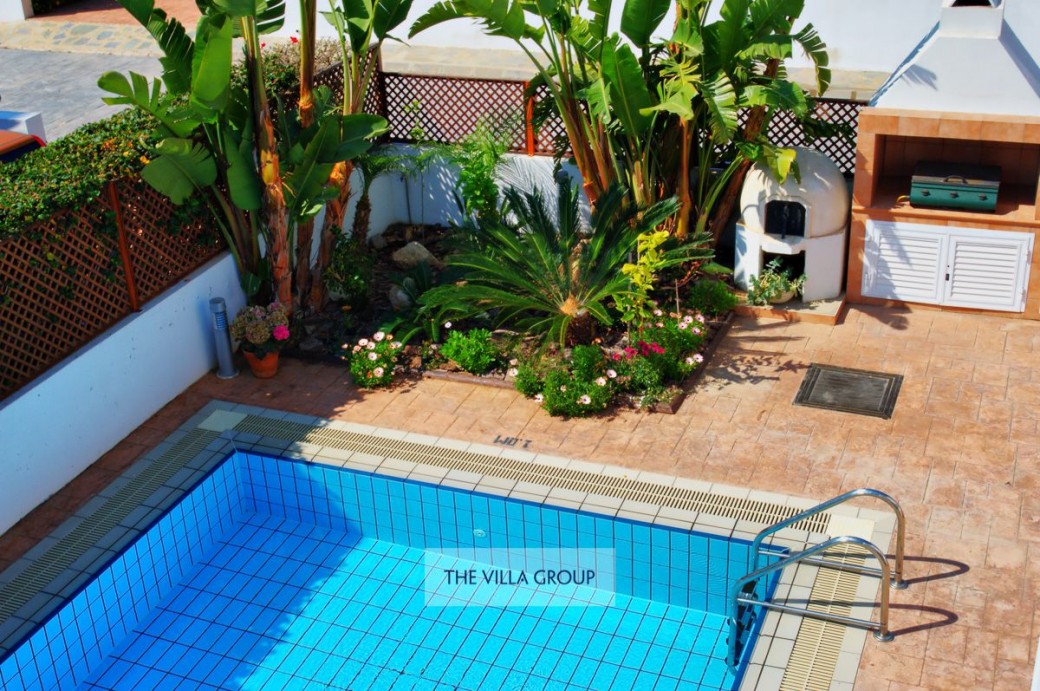View from first floor balcony