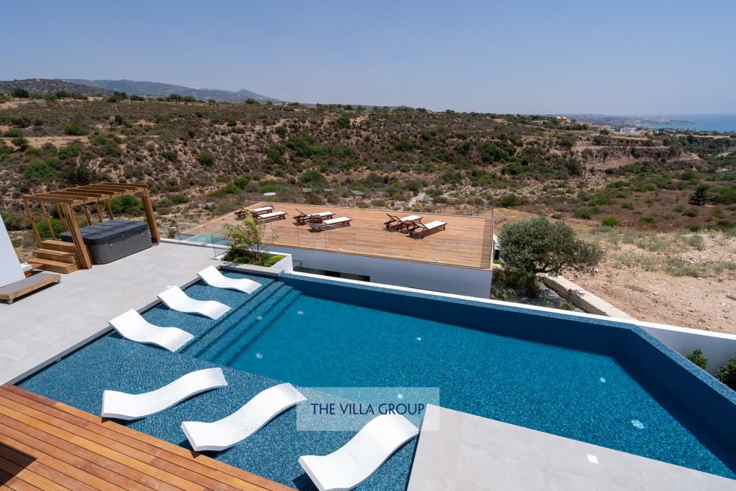 Superb panoramic views of the Mediterranean Sea