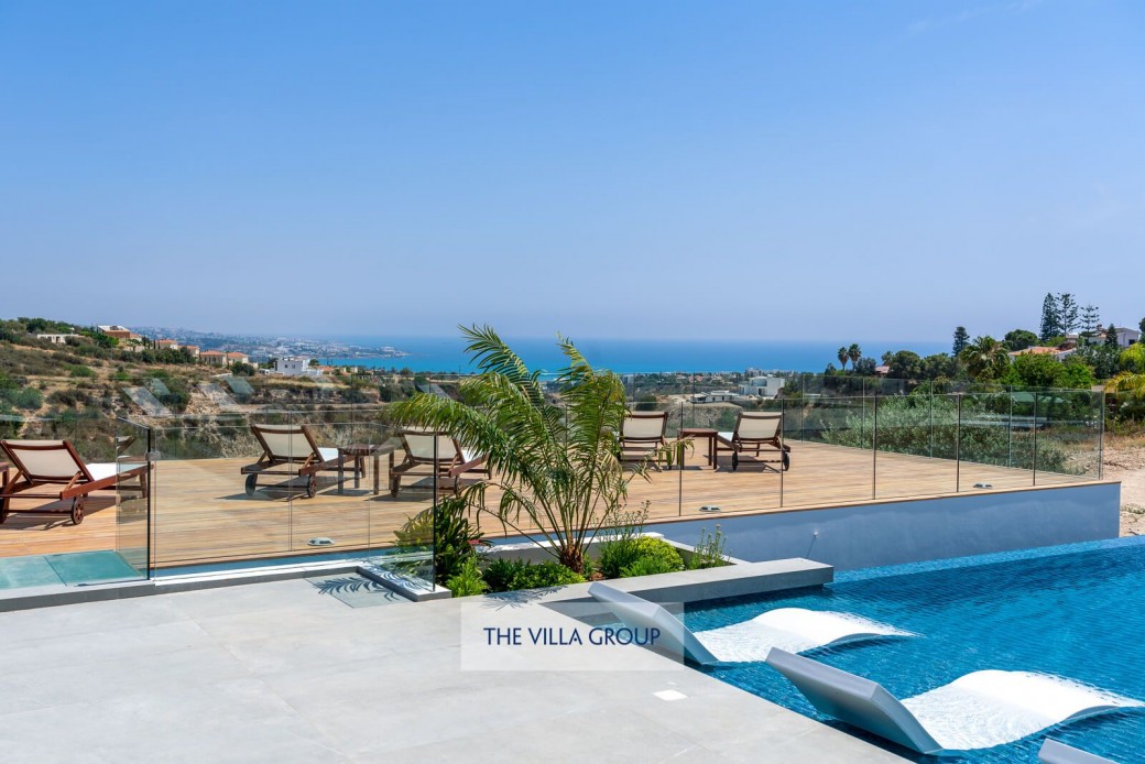 Spacious outside area