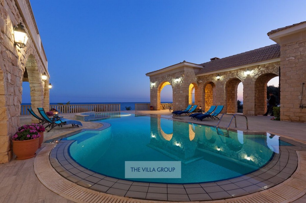 Spacious outside area